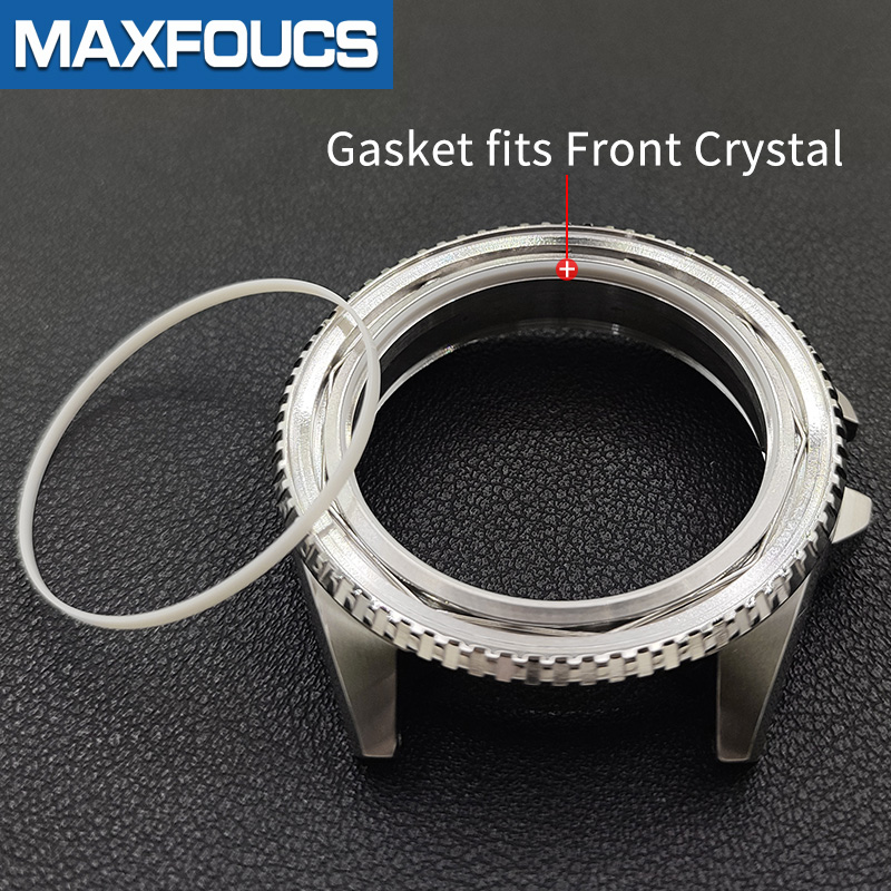Kunststoff weiß dichtung für kristall glas Interne durchmesser 26-35,5mm Dicke 0,45mm hohe 0,85mm Uhr teile uhr Zubehör