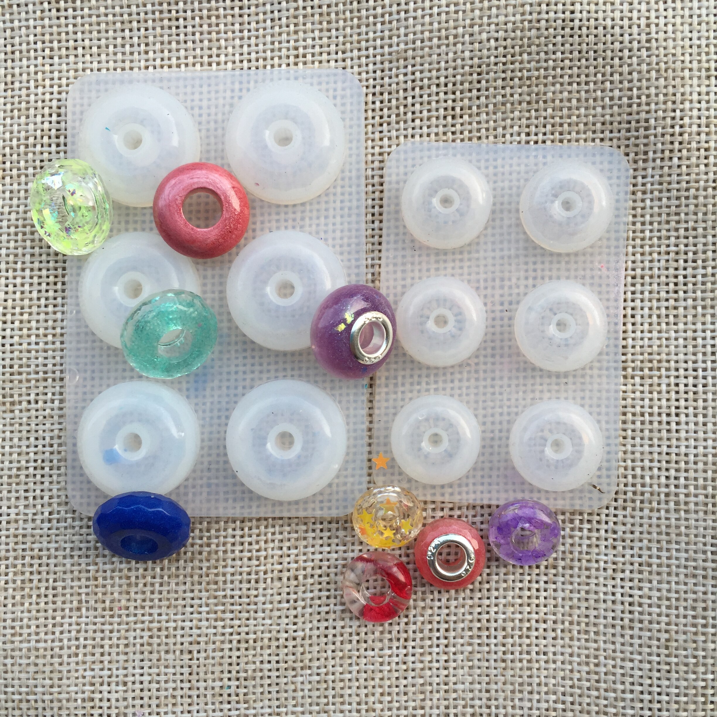 300 teile/los 4mm/4,5mm See Silber Überzogene 925 ösen passen für groß See perlen handwerk schmuck erkenntnisse