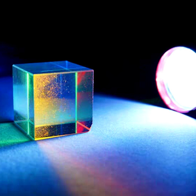 Optinen lasi prisma rgb dispersio prisma fysiikka valospektri koulutusmalli ulkona ottaa kuvia kamera suodatin valokuva ph