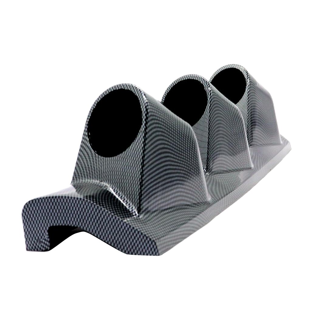 Carbon Fiber 52mm/2 Inch Triple Gauge A Pillar Pod For Right Hand Drive Car