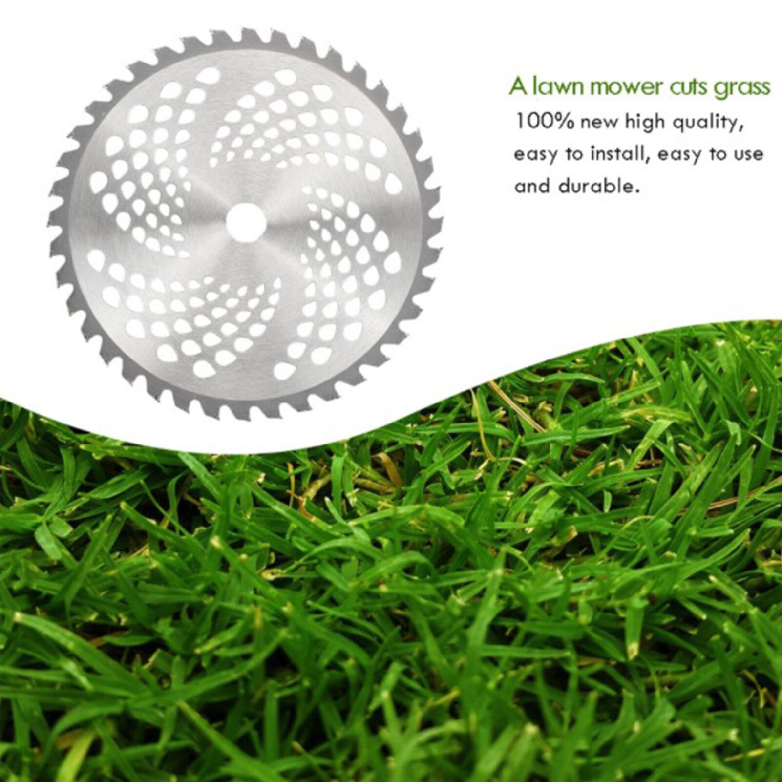 Manganese Steel Lawn Mower Trimmer Blade 80T Mower Grass Eater Trimmer Head Brush Cutter Weeding Tool Garden Tools
