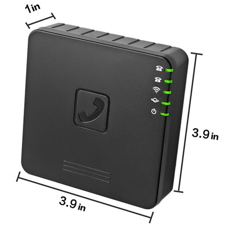 VoIP Wireless Router with 2 Ports Voice over IP GT202 with WIFI VOIP Gateway Telephone GT202 SIP PBX Adapter EU Plug