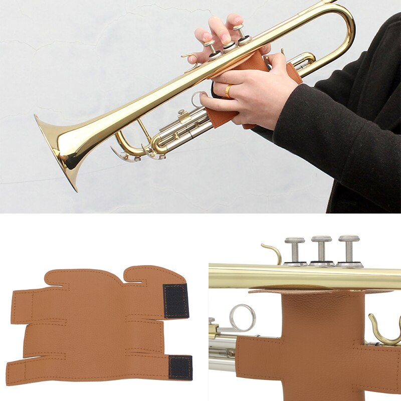 Zacht Synthetisch Leer Professionele Trompet Beschermende Cover Case Trompet Onderdelen Accessoires Trompet Beschermhoes