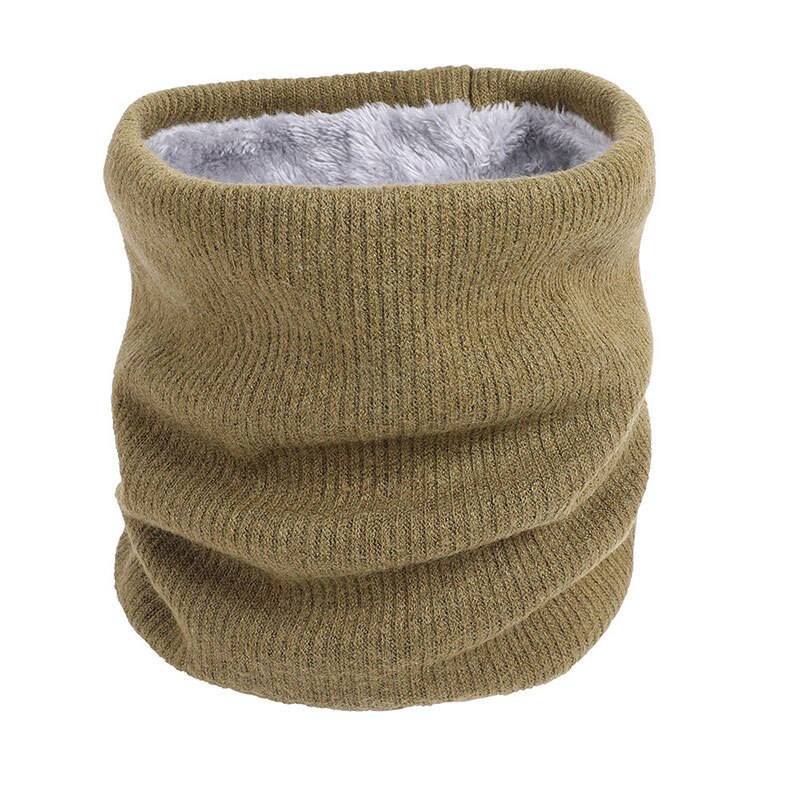 Winter Sjaal Voor Vrouwen Knit Warm Neck Ringen Dame Kinderen Meisje Gezichtsmasker mannen \'s Halsdoek Pluche kraag Scarvess: QG