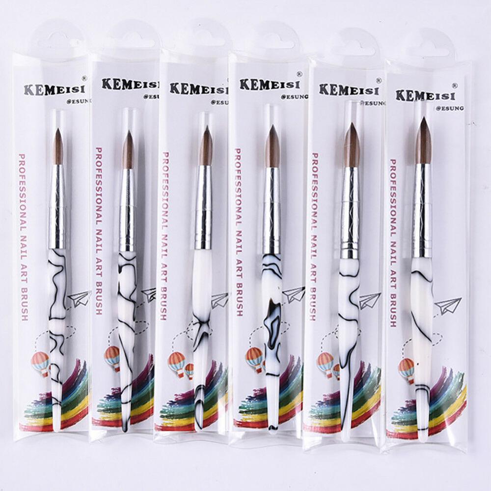 Acryl handvat nagelkunst penseel gereedschap kolinsky marterhaar nagelverzorging