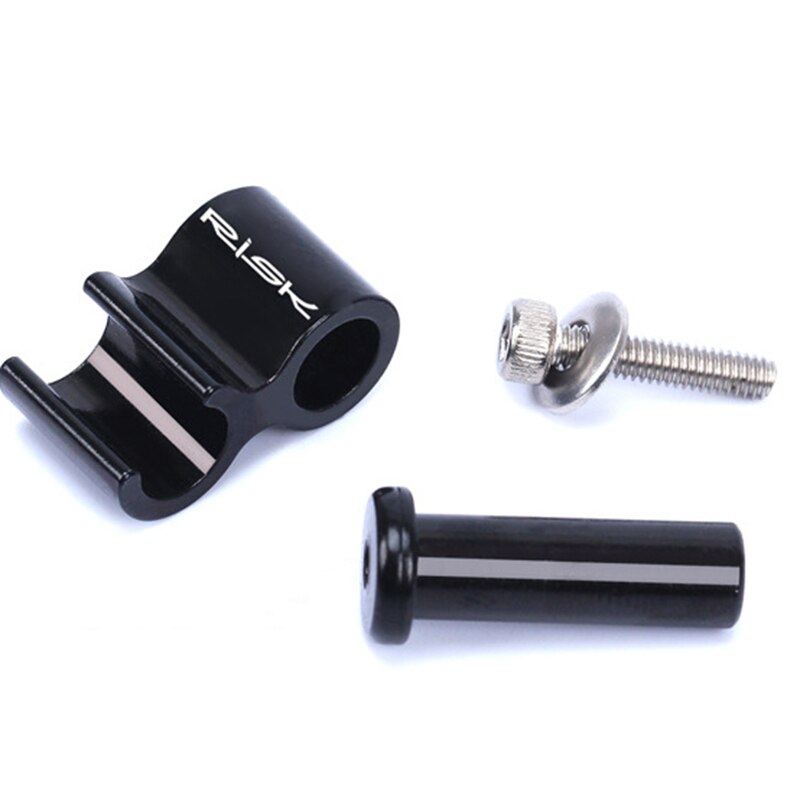 Bike Bicycle Hydraulic Brake Hose Holder Cable Line Guide Wire Clips Clamps Aluminum Alloy Hose Holders Stainless Steel Screw