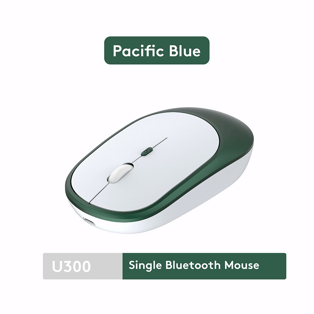 Wireless Silent Mouse Charge Bluetooth-Compatible For MacBook PC iPad 2 Modes Selected Bluetooth 4.0+USB/Only Bluetooth Mouse