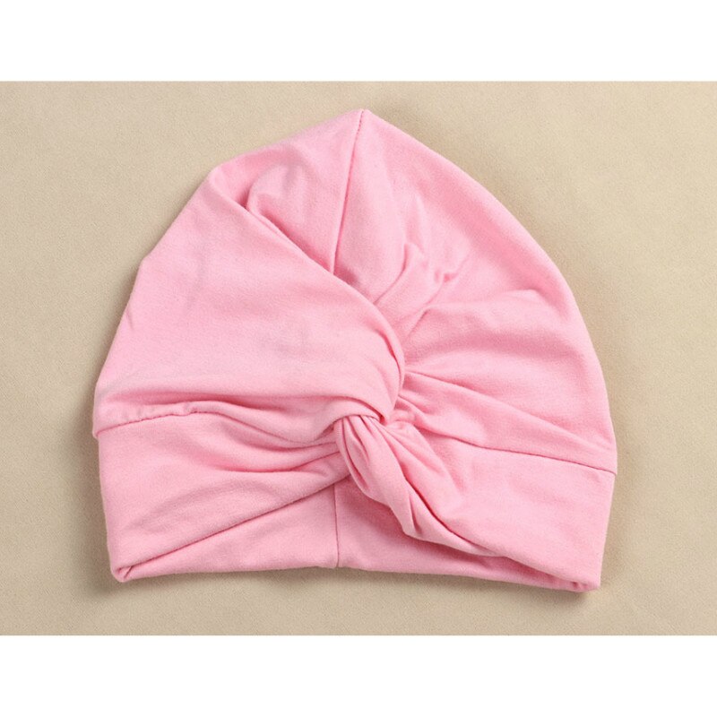 Cotton Baby Girls Hat Baby Beanies Knitted Winter Hats Childrens Cap Girls Baby Caps Children Skullies Beanies: Pink