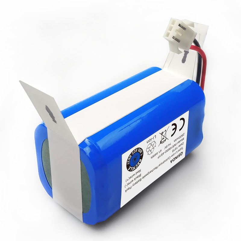 Accu Voor ILife Robotstofzuiger V5s Pro En V8s – 14,4V Li-Ion, 2600mAh, Blauw