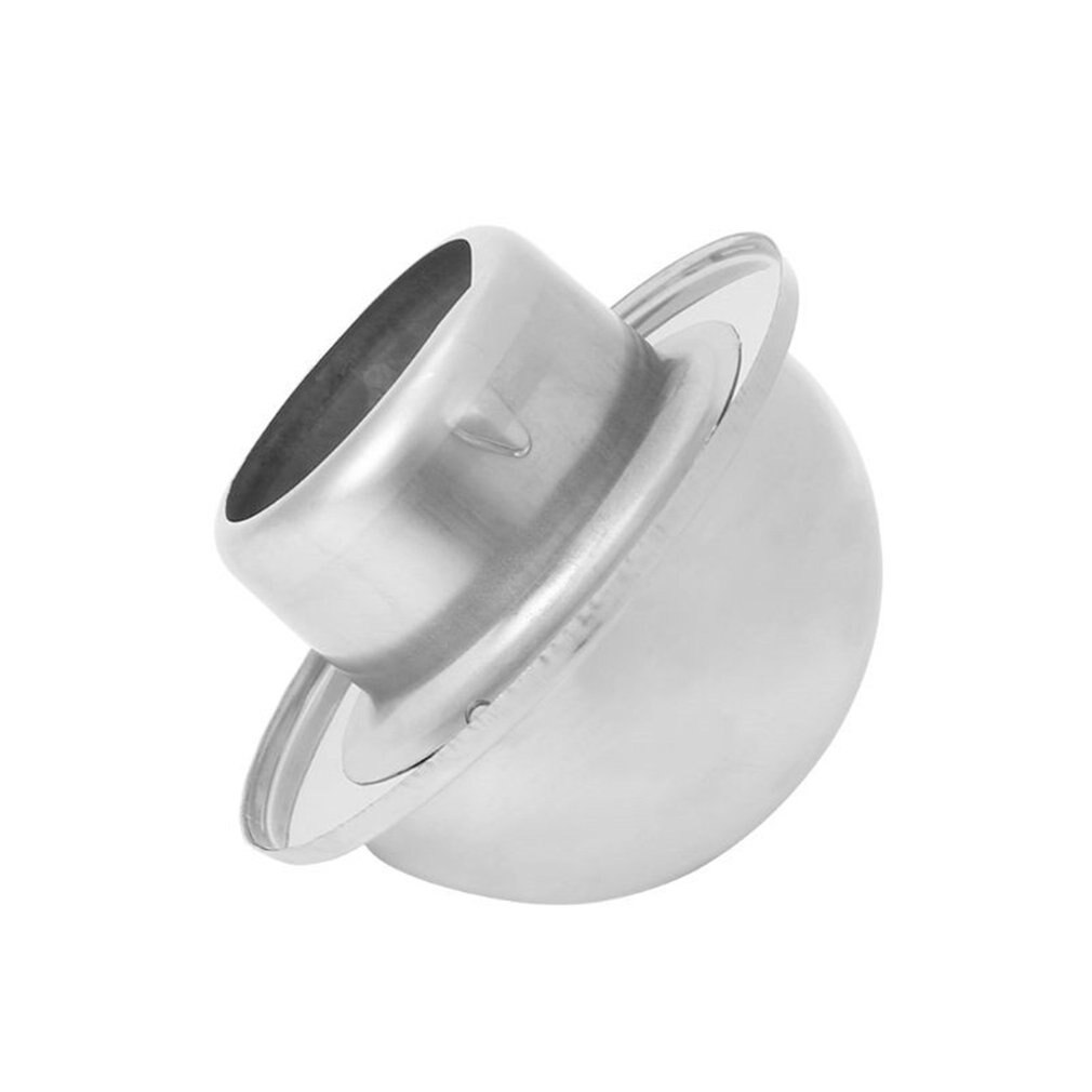 Muur Ventilatierooster Ducting Ventilatie Extractor Outlet Lamellen Halfrond 304 Rvs Air Vent Cover Hood Outlet