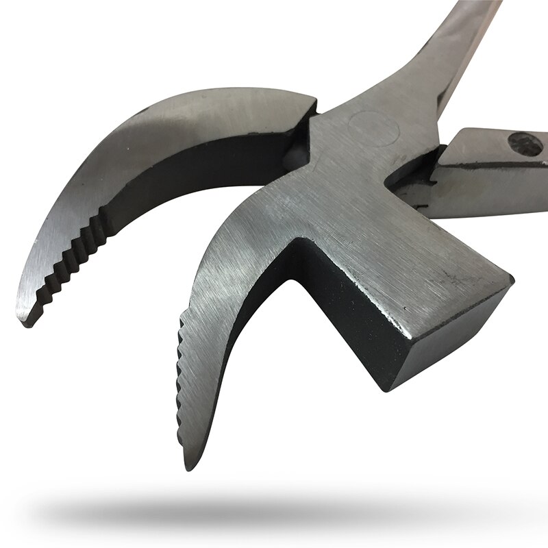 Cast Iron Pliers Shoe Cobbler Leather Working Tool Tack Hammer Repair Shoemaker Material Tools 1pc