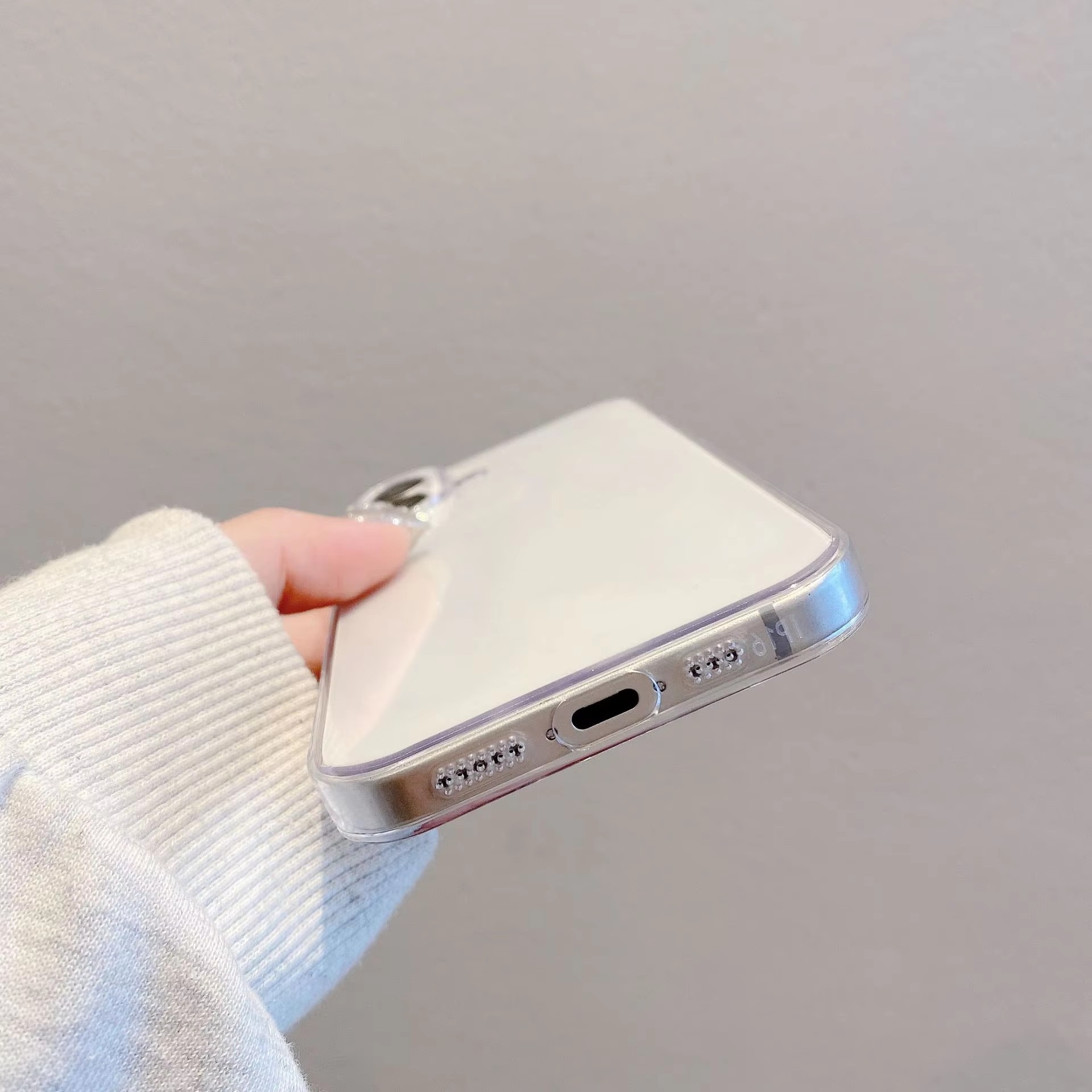 Funda de teléfono suave de silicona transparente para iPhone 16 15 14 13 12 Mini 11 Pro Max X XR XS 7 8 Plus cubierta transparente cristalina a prueba de golpes