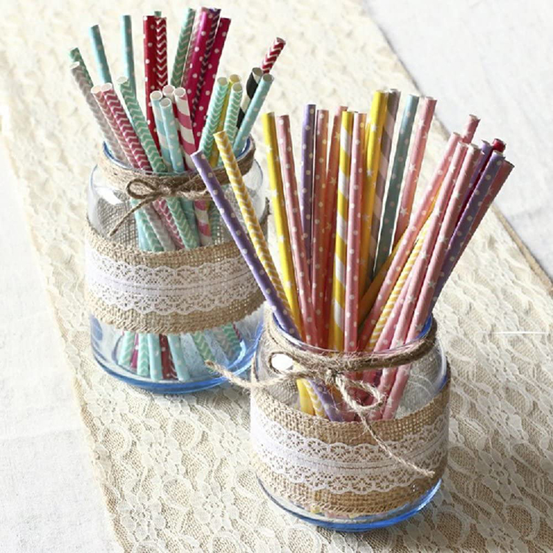 2M/Roll Natuurlijke Jute Grof Linnen Lint Wit Kant Bruiloft Verjaardag Kerst Decoratie Diy Ambachten Retro Verpakking lint