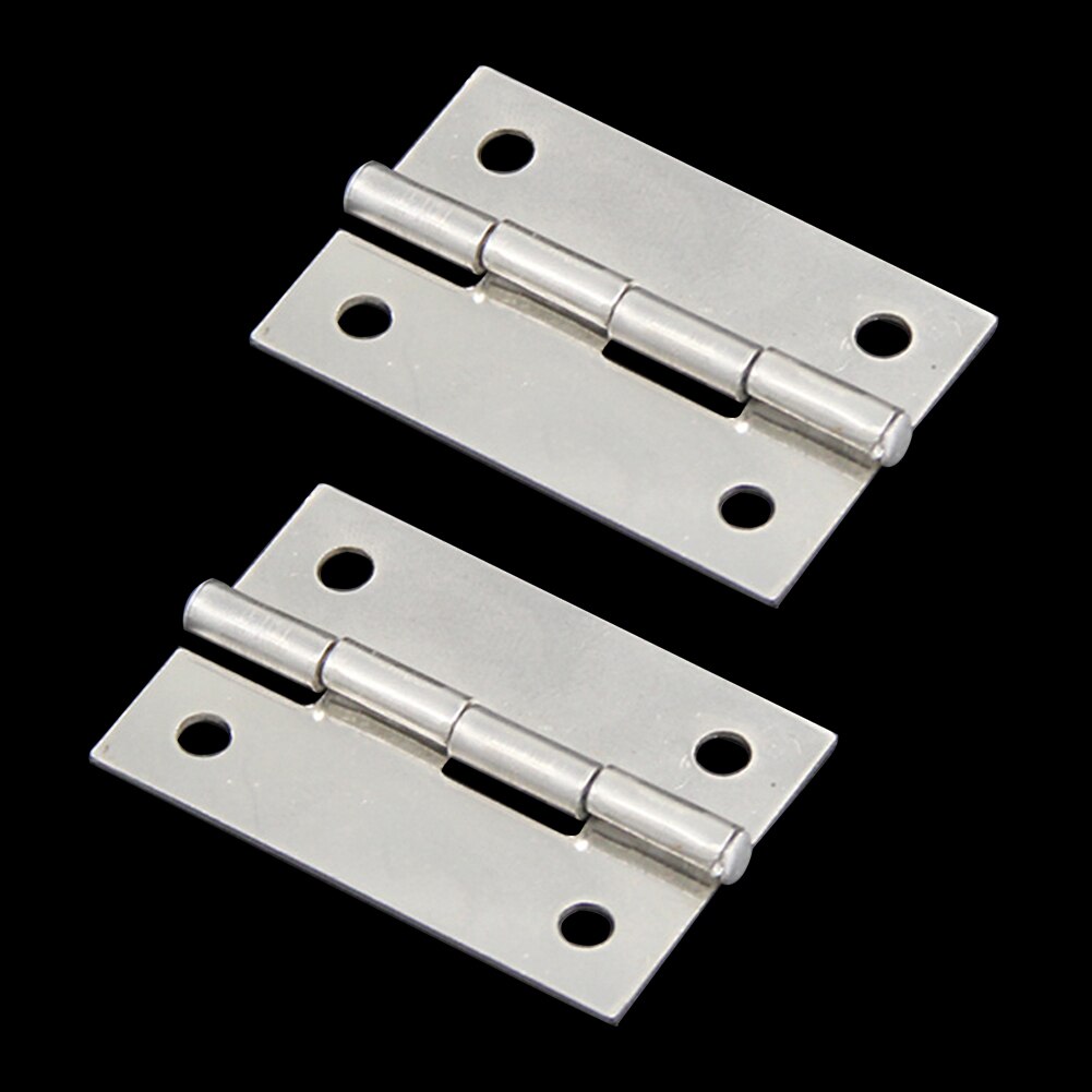 2pcs/set Stainless Steel Hinges for Furniture Flap Hinge Counter Scharnieren Backflap Hinge Bisagra Scharnier 2 3 4 inch Hinge