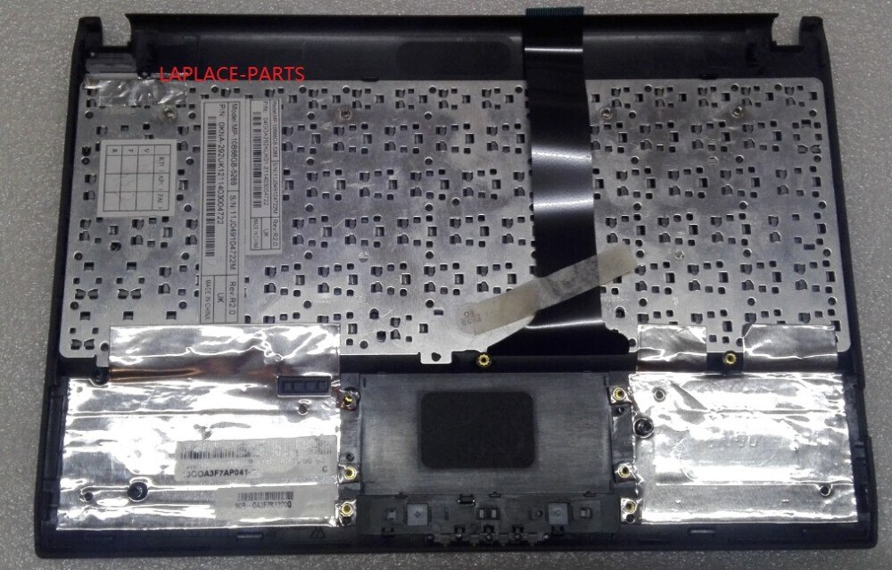 Echt UK keyboard voor Asus 1025C 1025E met palmrest en trackpad 13GOA3F7AP041-20 MP-10B66GB-5288 04GOA292KUK01-2