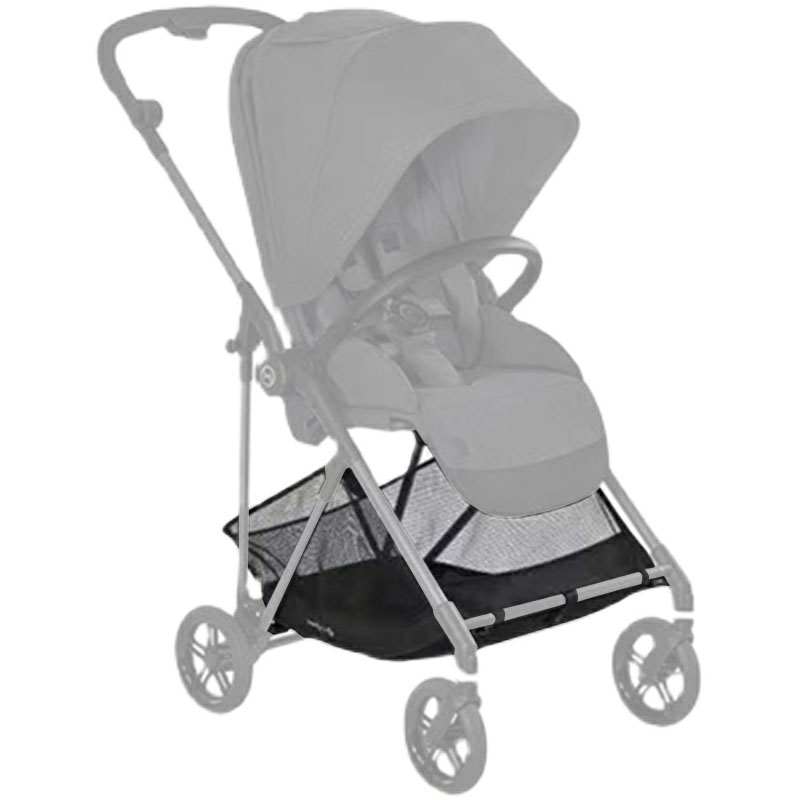 Kinderwagen-Einkaufskorb, jeweils für Cybex Priam 3/4 Mios 2/3 Melio2/3 Buggy-Aufbewahrungstasche, Tragekorb, Babywagen-Zubehör: green