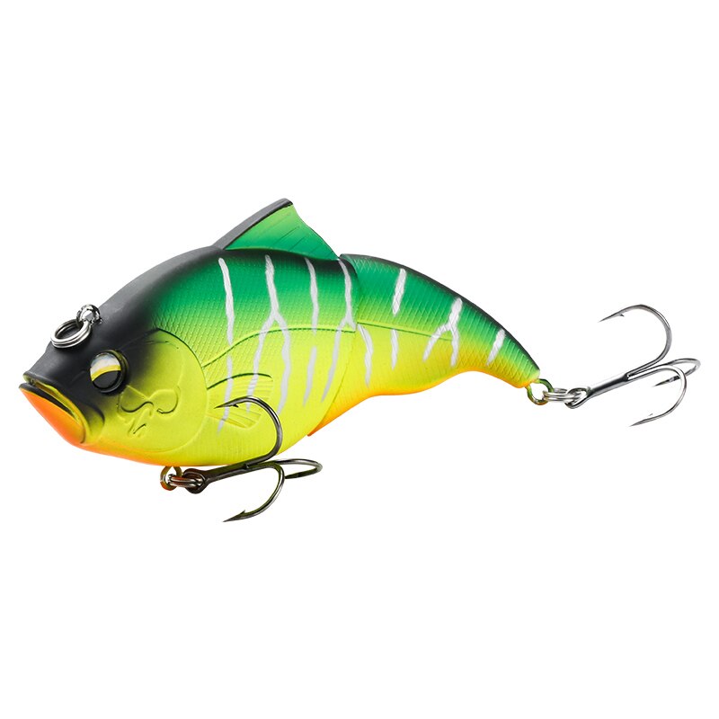 JOHNCOO 115mm Trillingen SW Drijvende Vissen Lokken Lipless Crankbaits Zinken Harde Lokken Kunstmatige VIB Aas Bass Vissen Lokt: 40mm / Marineblauw