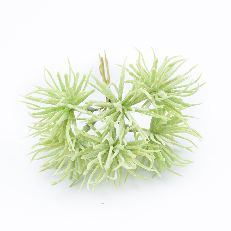 6 stk kunstige planter plastblomst til fest jul hjemmedekorasjon tilbehør scrapbooking gjør-det-selv-godteriboks: 6