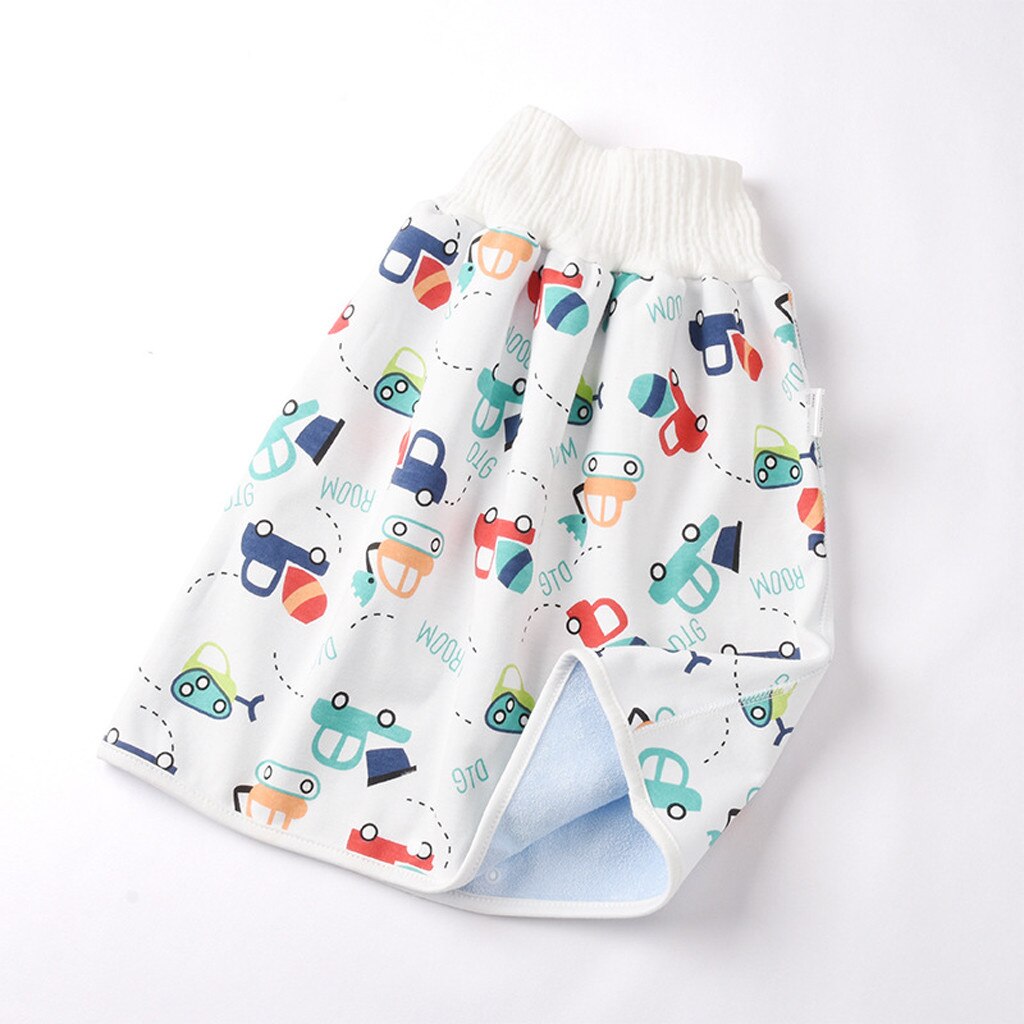 Kids Lekkage Mat Cover Voor Bed Baby Luier Rok Luier Rok Broek Kinderen Luier Waterdicht Wasbaar Luier Trainingsbroek: J / L (4-10 years)