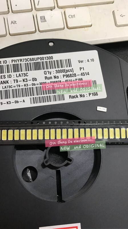 2000 stks VOOR LG Innotek LED LED Backlight 1 W 7030 6 V Koel wit TV Toepassing smd 7030 led koud wit 100-110lm