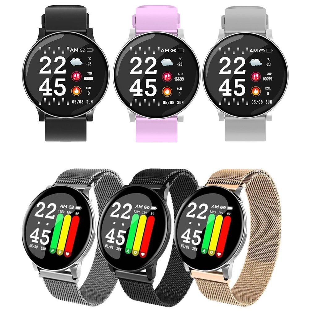 Smart Sport Horloge Fitness Armband Smart Sport Stap Graaf Horloge Waterdicht Kleur Screen Smart Horloge