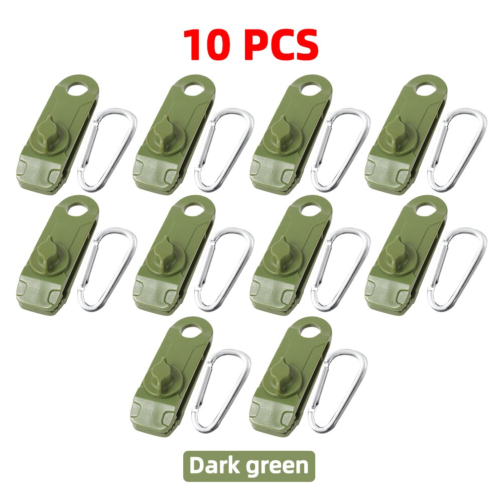 Tent Tarp Clips Luifel Dekzeil Klem Set Met Zware Lock Jaw Grip Auto/Zwembad Cover Fasteners Winddicht Outdoor Accessoires: Set B5