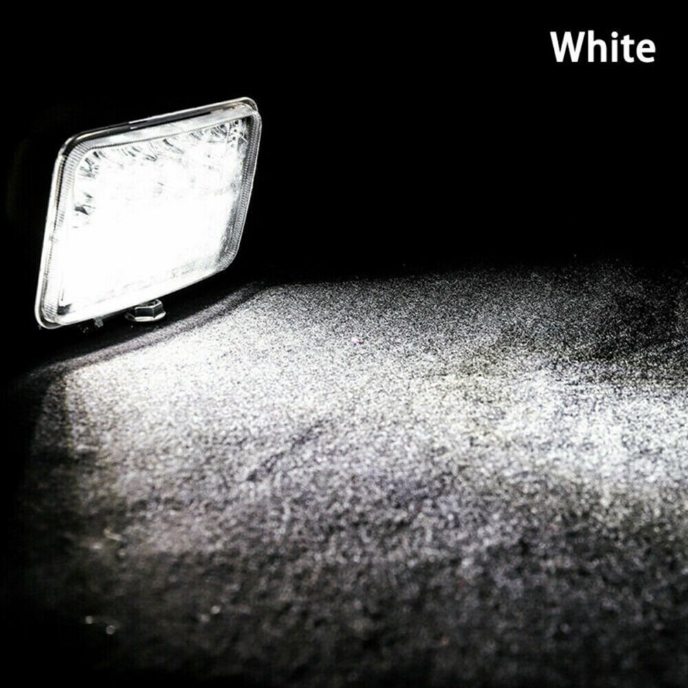 2pcs LED Work Light 12V 78W Waterproof 6000K White 6000LM Dustproof Pods