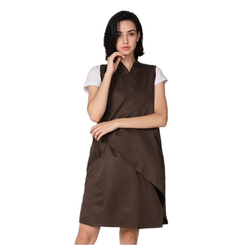 Salon Profession Hairdresser Waterproof Non-Stick Hair Work Apron Barber Assistant Coffee Nail Shop Work Clothes Apron