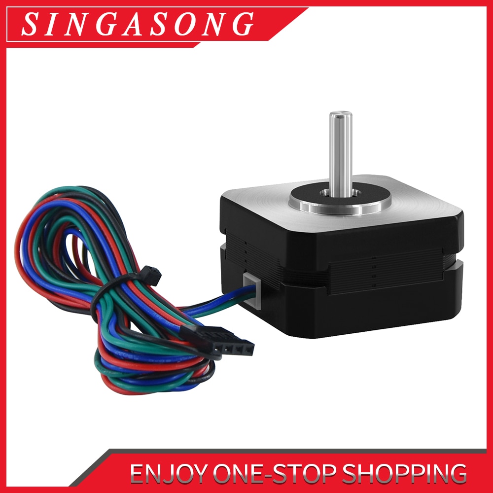 Nema17 Stepper Motor 42 motor Nema 17 motor 42BYGH 1.0A (17HS4023) motor 4-lead for Titan extruder 3D printer