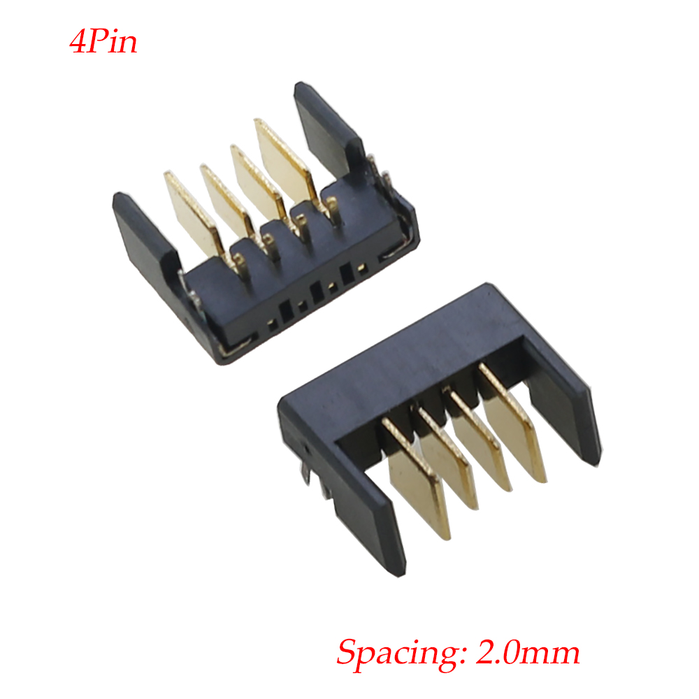 1PCS 4/5/6/7/8/9/10Pin Laptop Battery Connector Pitch 2.0mm Holder Clip Slot Contact Male and Female plug