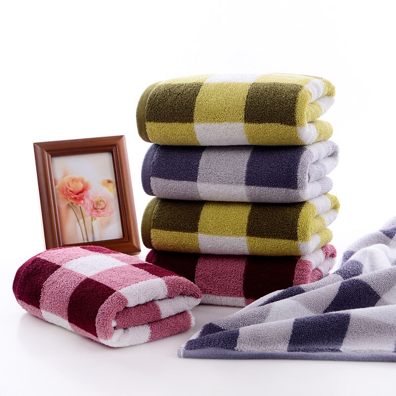 3Pc 100% Katoenen Handdoek Vlakte Stijl Gezicht Handdoek Badkamer Quick Droge Absorberende Handdoek Voor Volwassen 35*75Cm
