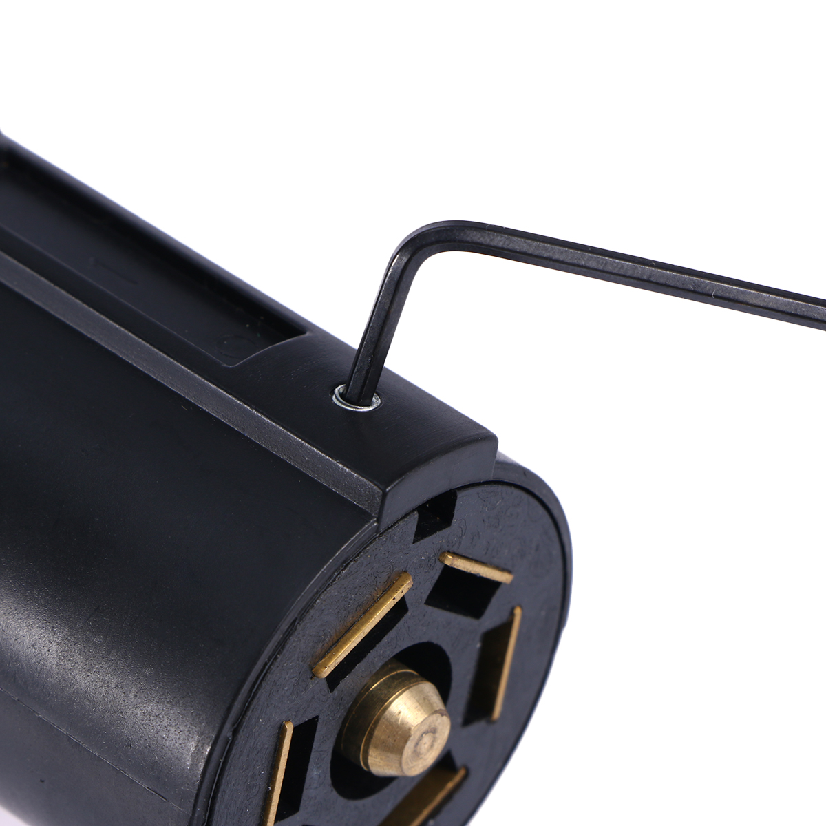 Durable 7 Way Flat Blade Trailer Adapter Plug Connector (T21847)