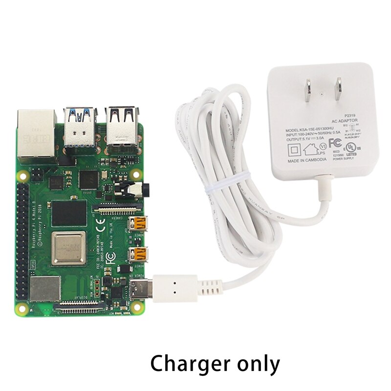 15.3W USB-C Power Supply for Raspberry Pi USB-C Power Supply for Raspberry Pi 4