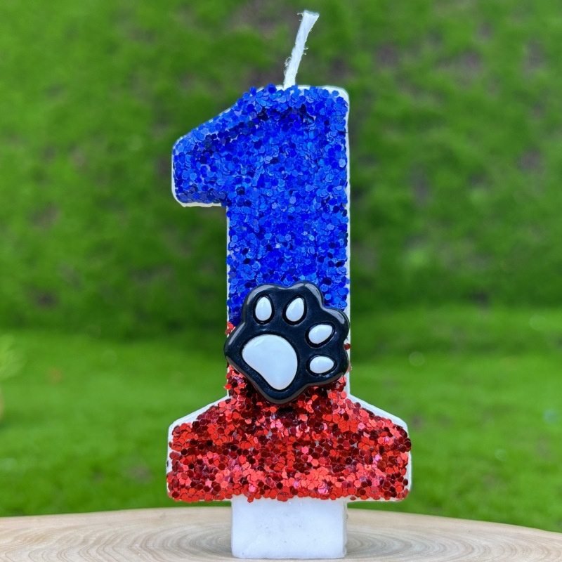 Blauw Nummer Sparkles Grappige Kaars Verjaardagskaars Herinneringen Rode Kaarsen En Accessoires Voor Kinderen Taartdecoratie Lampen Kaarsen: cameo