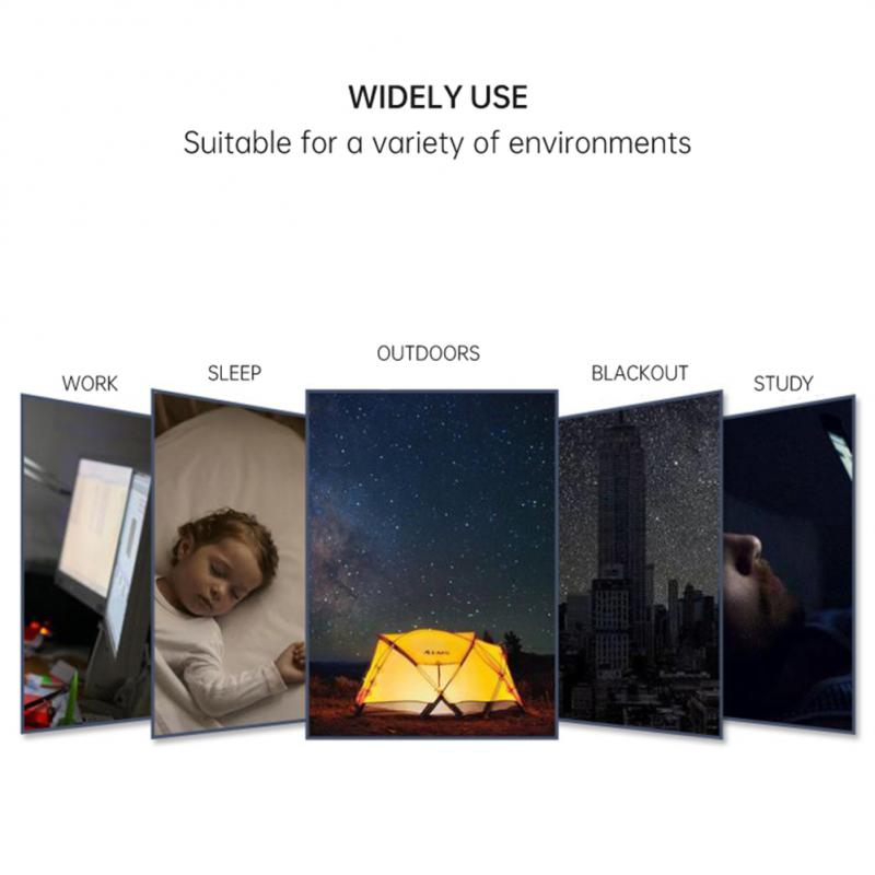 mini luce USB a portato portatile creativa 3/8 portato Luce da lettura Luce notturna Alimentazione bianca calda Alimentazione mobile per PC portatile da interno