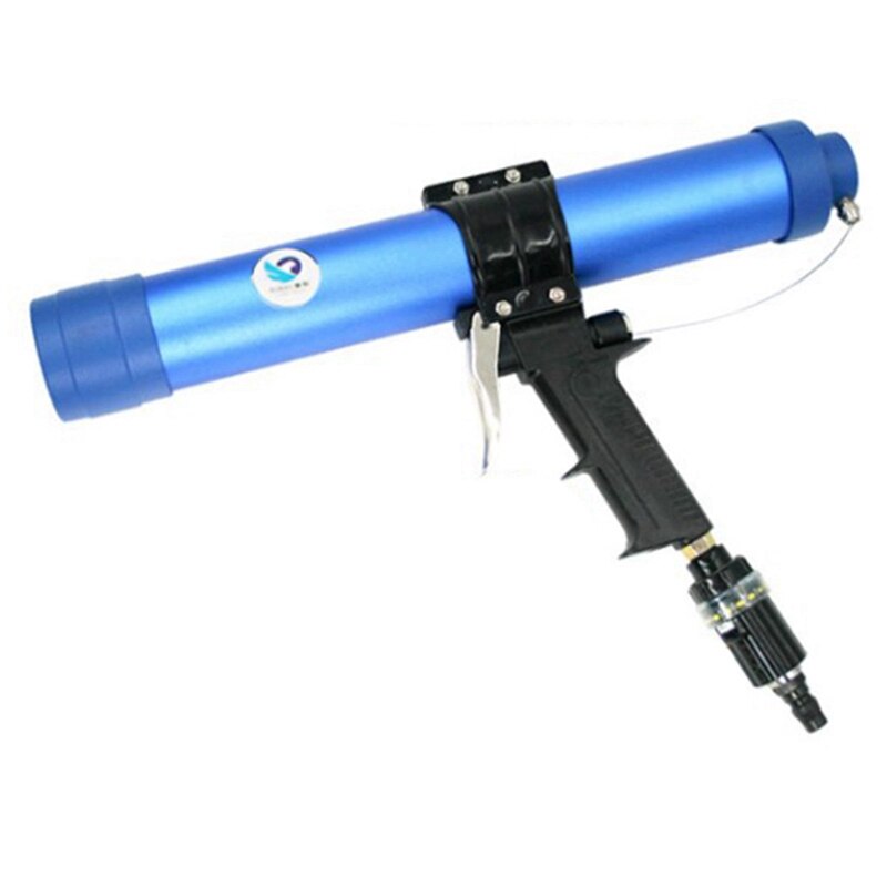 Pneumatische kitset 600ml glaslijm lucht rubber kitgereedschap