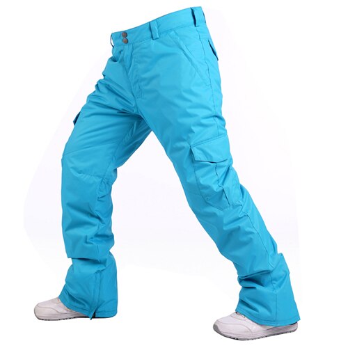 impermeable Snowboard camuflaje Pantalones Hombre invierno esquí Pantalones Hombre transpirable nieve pantalón masculino esquí pantalones-30 grados: 04 / M