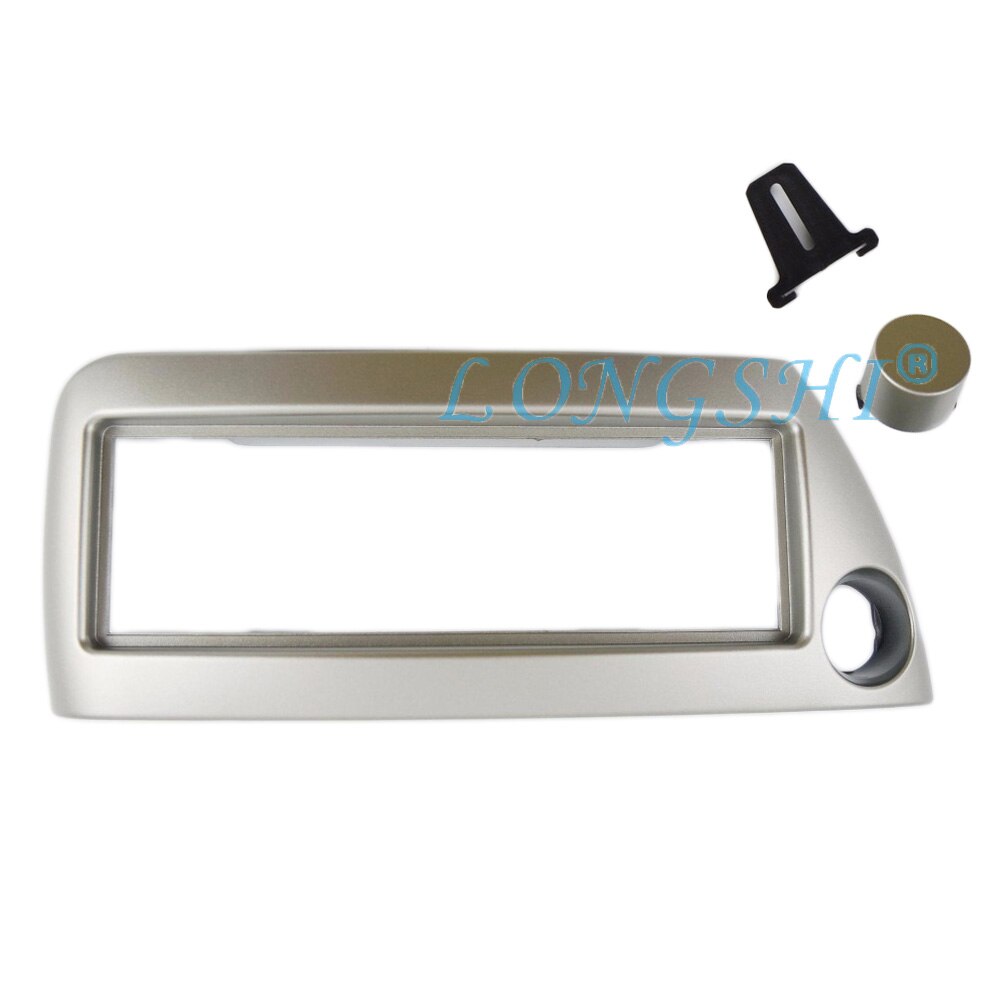 LONGSHI, 1 Din, salpicadero de Radio de coche para FORD Ka 1996 (rueda derecha), estéreo LHD/RHD para salpicadero, Kit de instalación de moldura de CD, 1din