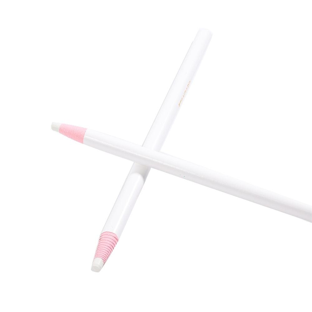 Crayons en craie pour le tissu, 1 pièce/lot, sans couture, crayon marqueur pour couture, accessoires pour outils de bricolage et outils de vêtements: White