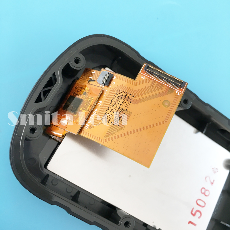 2.6 inch front cover with button for GARMIN etrex touch 35 Handheld GPS LCD Screen display with Touch screen digitizer panel