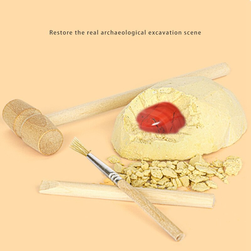 Diy Mijnbouw Kleurrijke Crystal Gem Ketting Archeologische Kids Vroege Educatief Exploratie En Graven Speelgoed