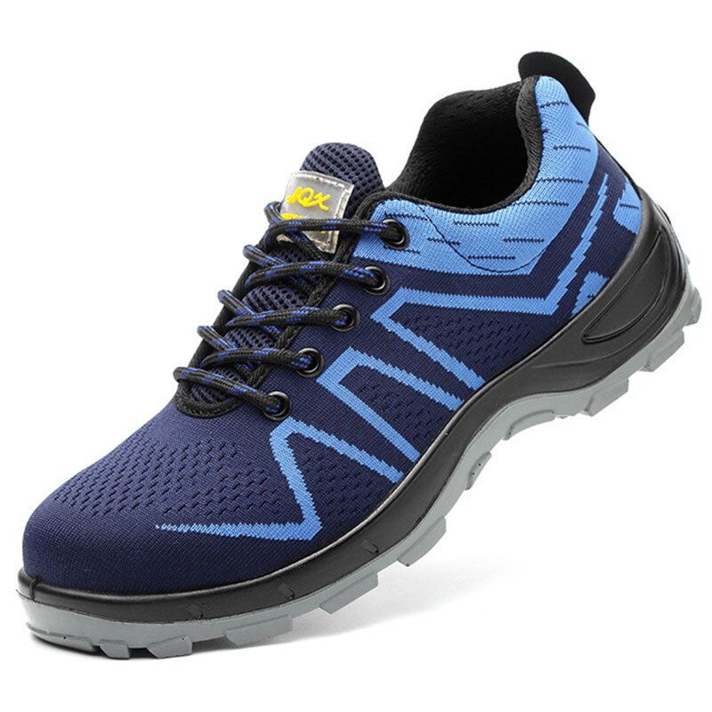 Mannen Veiligheid Schoenen Ademend Bergbeklimmen Beschermende Schoenen Stalen Neus Anti-slip Outdoor Werkschoenen Mode Sport Schoenen: 40