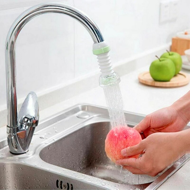 Kitchen Faucet Adjustable Tap Extender Faucet Saving Water Anti-Splash Water Outlet Shower Head Water Filter Sprinkler