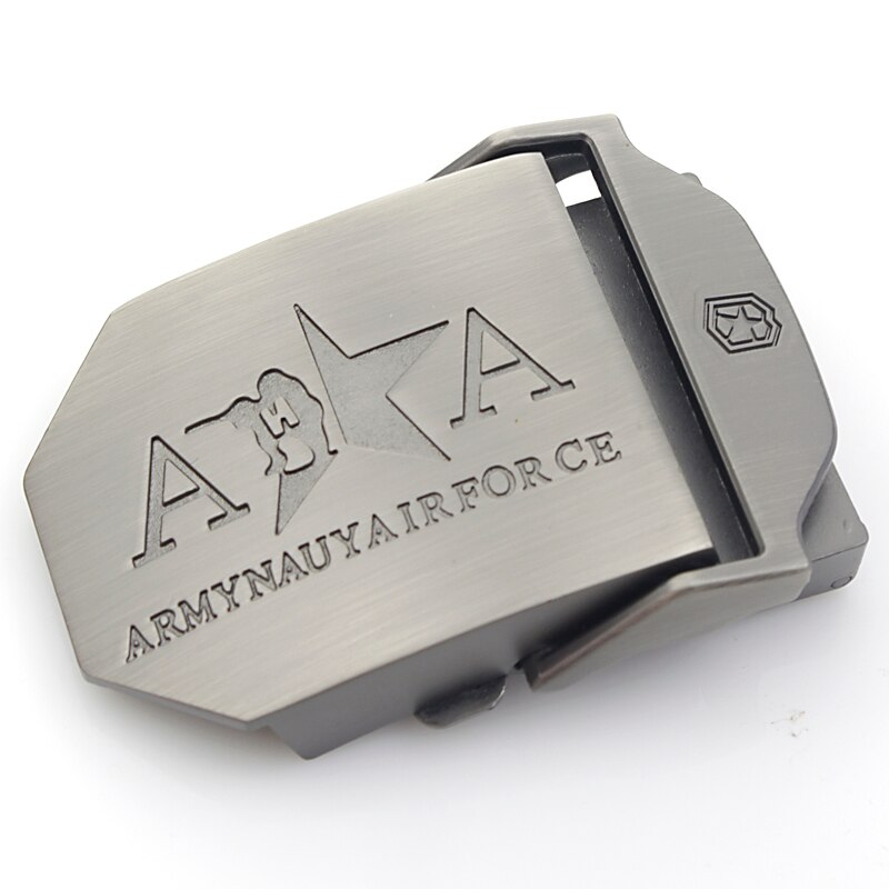 Alleen Canvas gesp Geschikt voor 3.8 cm breedte en dikte 4mm riem Voor man vrouwen Persoonlijkheid gesp zonder riem body: 3