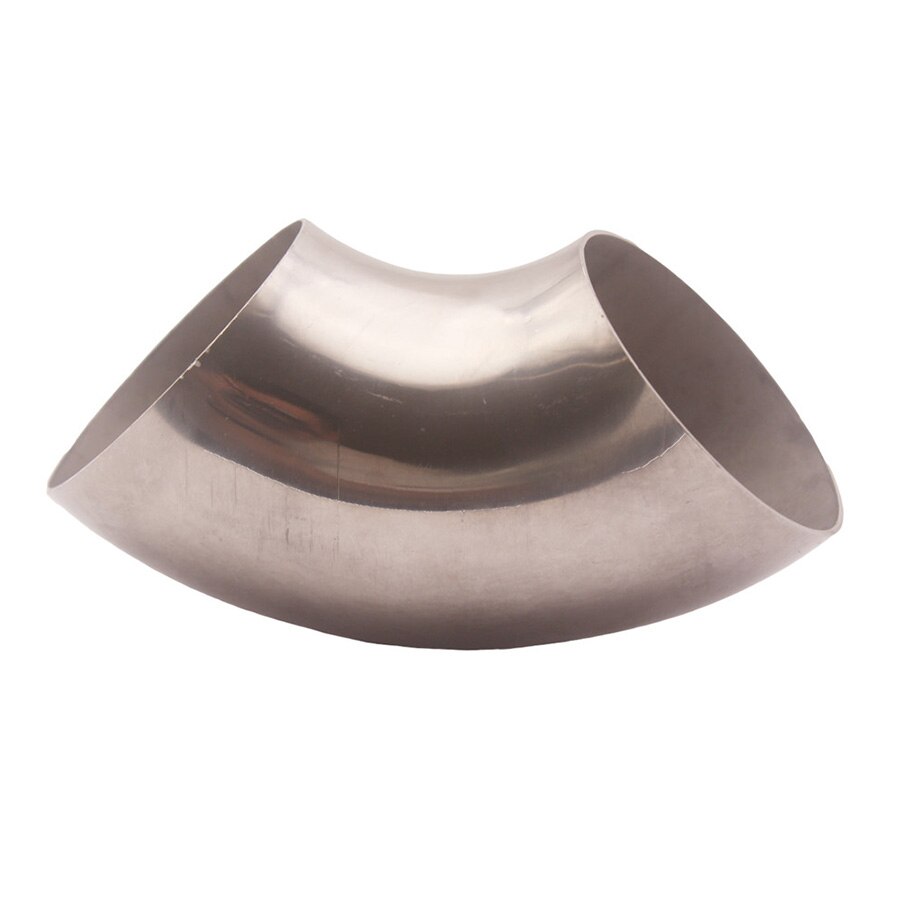 3" Exhaust Pipe Elbow Ultra Tight Radius Mandrel Bend 90 Degree Stainless Steel 0.84D Exhaust Tube