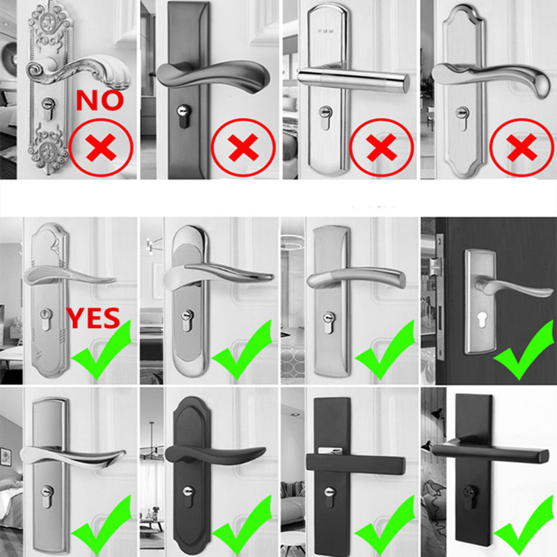 6 Pcs/Lot Cartoon Pig Anti-collision Silicone Door Knob Covers Handle Sleeve Gloves Protector For Living Room Household Bedroom