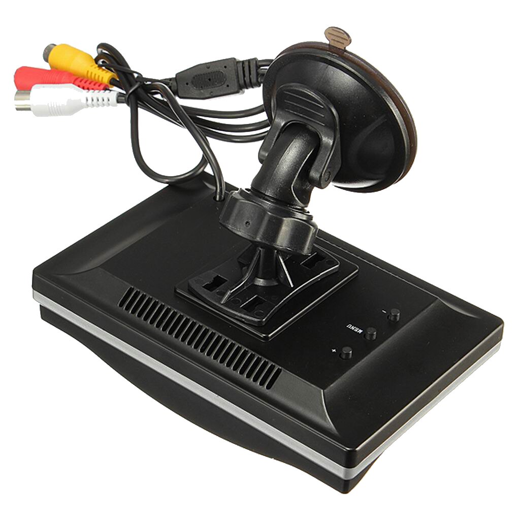 5" DC 12V Car Dashboard Camera HD Screen Reverse Monitoring DVR Driving Recorder