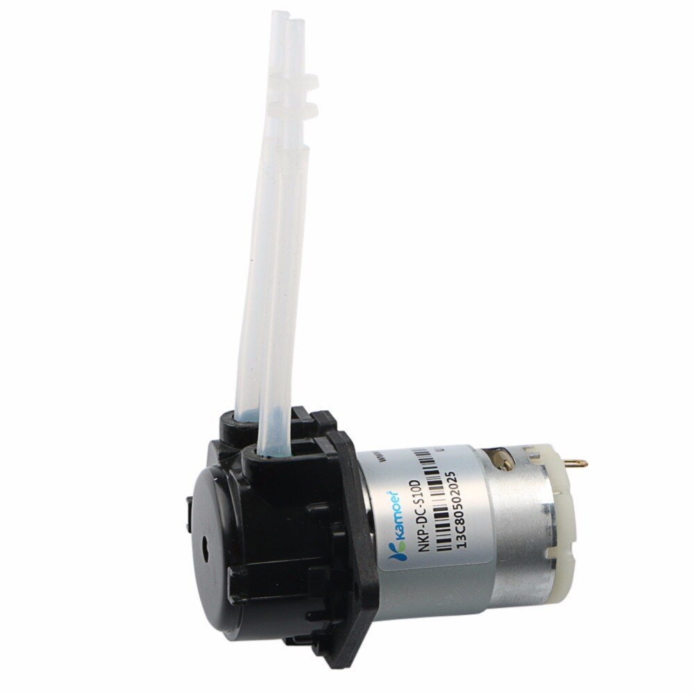 1Pc DC Doseerpomp Peristaltische pomp Micro zelfaanzuigende Lab Doseren Analytische Mute Vloeibare Waterpomp 3V 6V 12V 24V