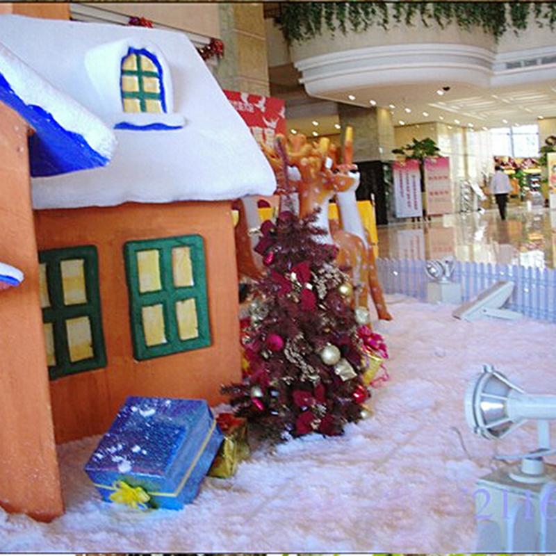 DIY Make Your Own Snow Novel Snowflake Absorbant Instant Snow Man-made Artificial Snow Powder Christmas Decoration