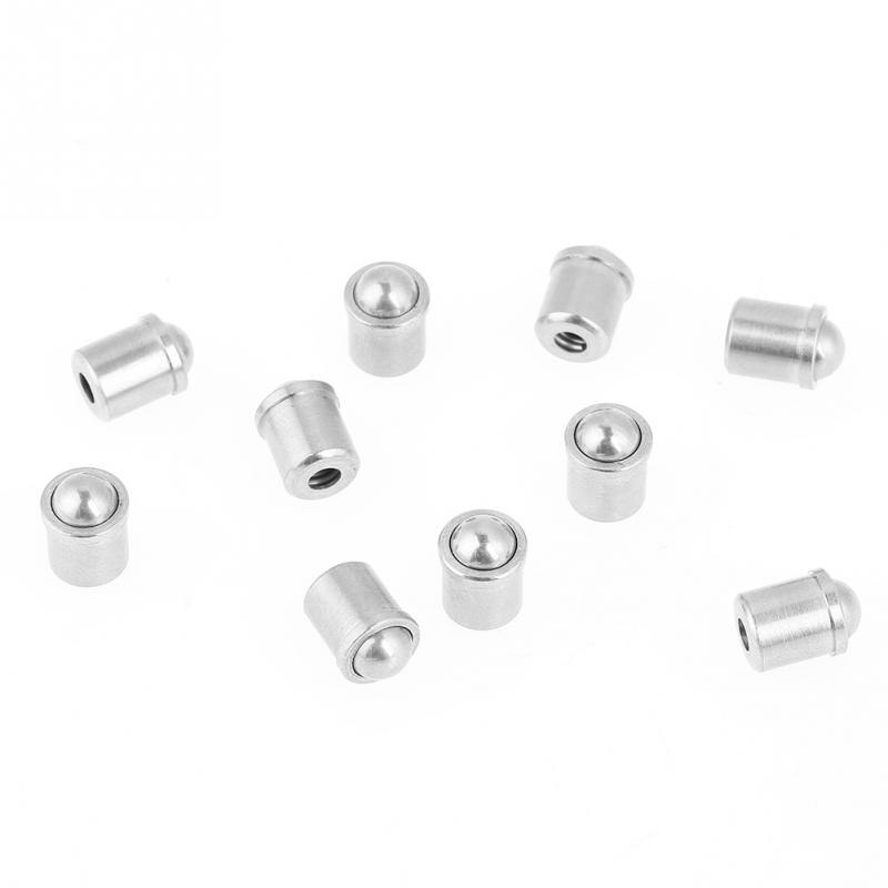 10Pcs/Lot 304 Stainless Steel Ball Plunger Push Fit Ball Spring Ball Plungers 6*7mm Body Accessories Set Tool Kit